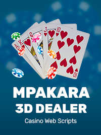 Baccarat 3D Dealer Casino Web Scripts