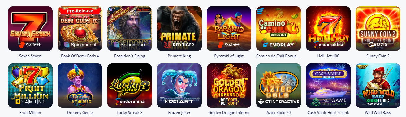 Παιχνίδια Vulkan Vegas