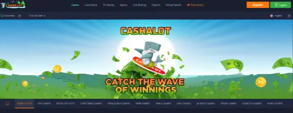 Cashalot variety of games