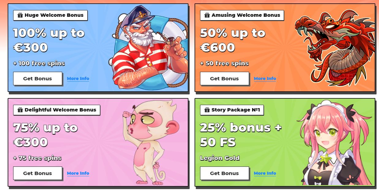 Καζίνο Winstoria μπόνους