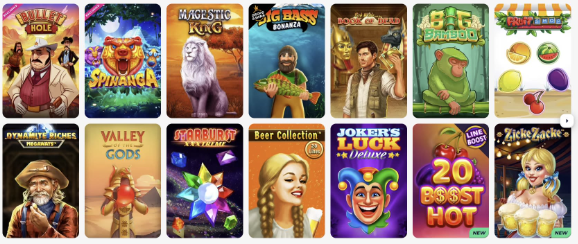 Παιχνίδια στο Greatwin Casino