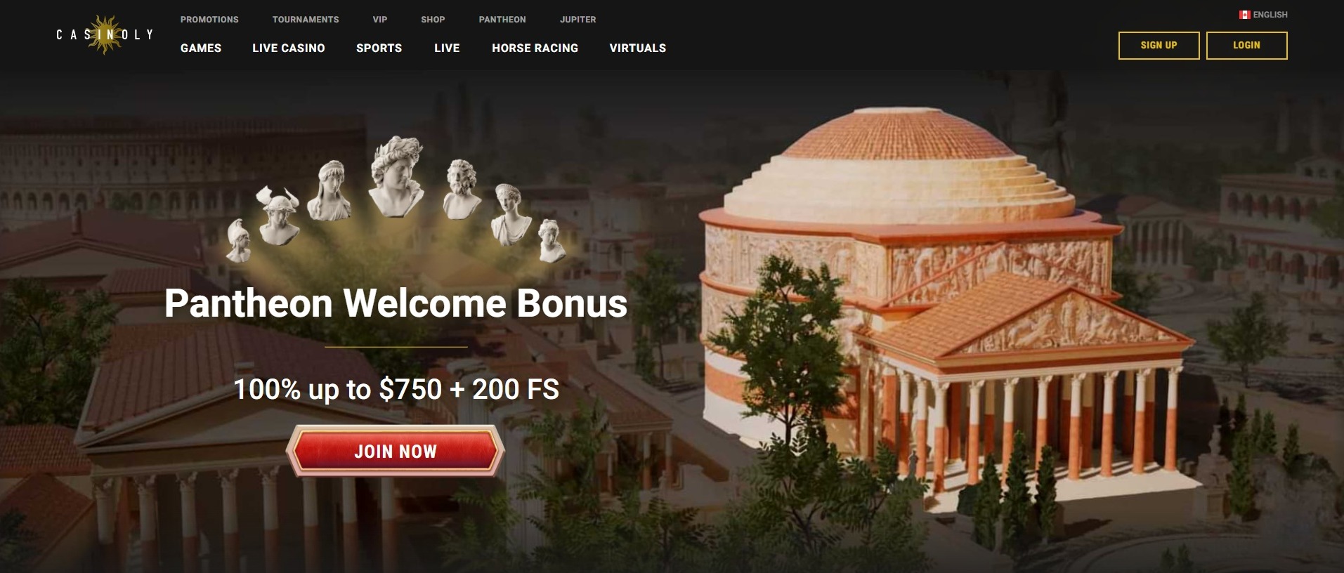 Μπόνους Casinoly Casino