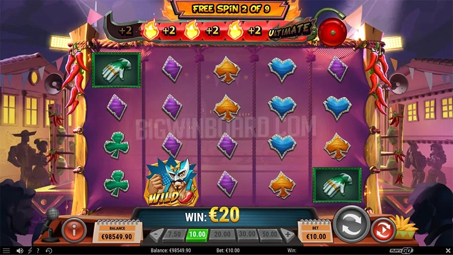 Wilds, Power Chili Spins και Ultimate Hot Spins