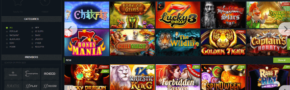 Παιχνίδια που προσφέρει το 1xbet casino