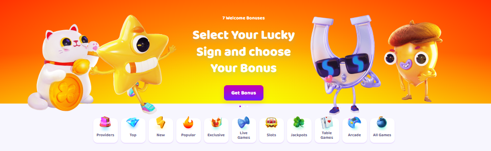 Μπόνους και προσφορές 7Signs Casino